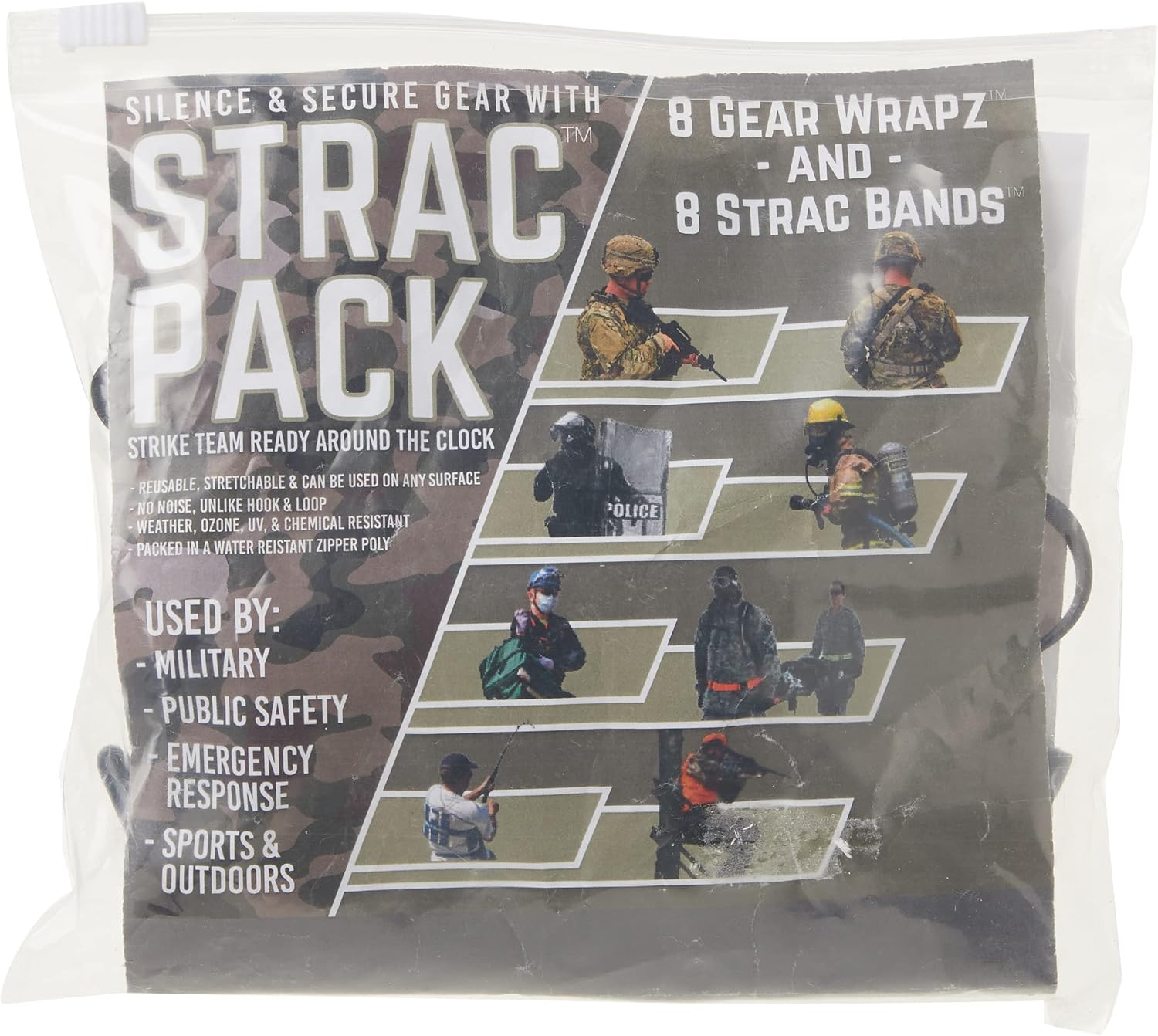 Detalle 1 de Alliance Sterling Rubber Band Combo Pack, STRAC