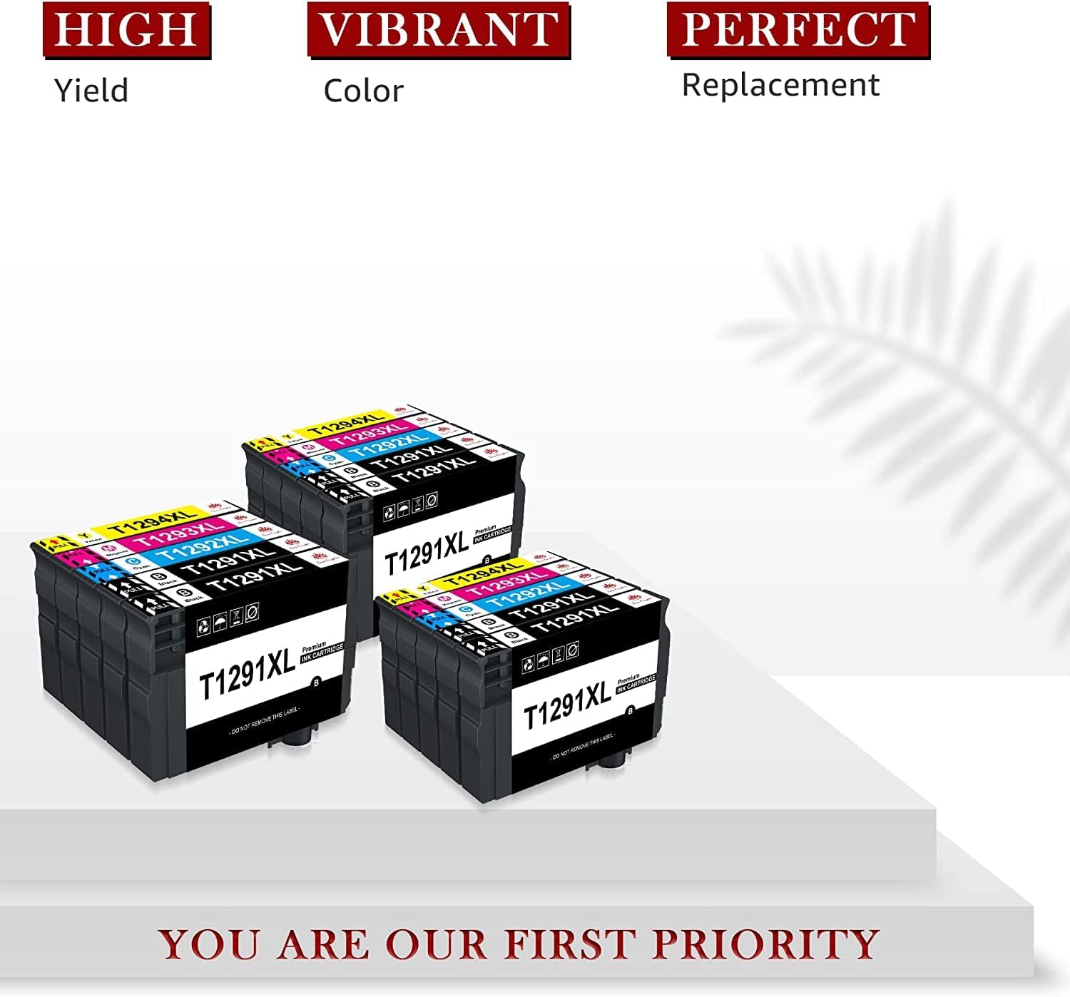 Detalle 2 de Toner Kingdom Compatibile per T1295 Multipack Cartucce (15 pezzi) per Epson: Nero, Ciano, Magenta, Giallo