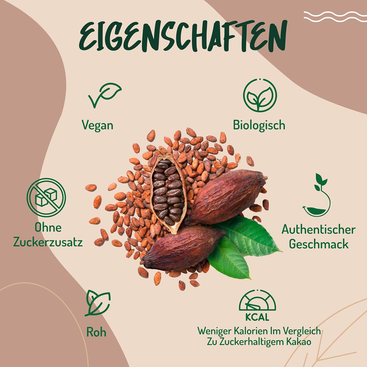 Thumbnail 3 de Kakaobohnen Roh Bio - 500 g Criollo aus Peru, ungeöst, roh und biologisch