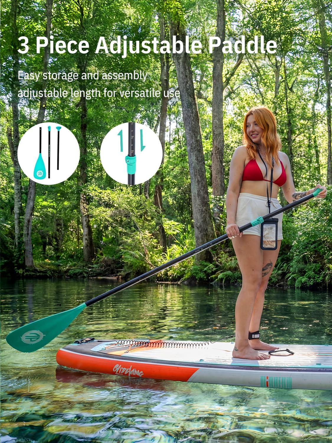 Thumbnail 6 de niphean Extra Large Inflatable Paddle Board 500 lbs