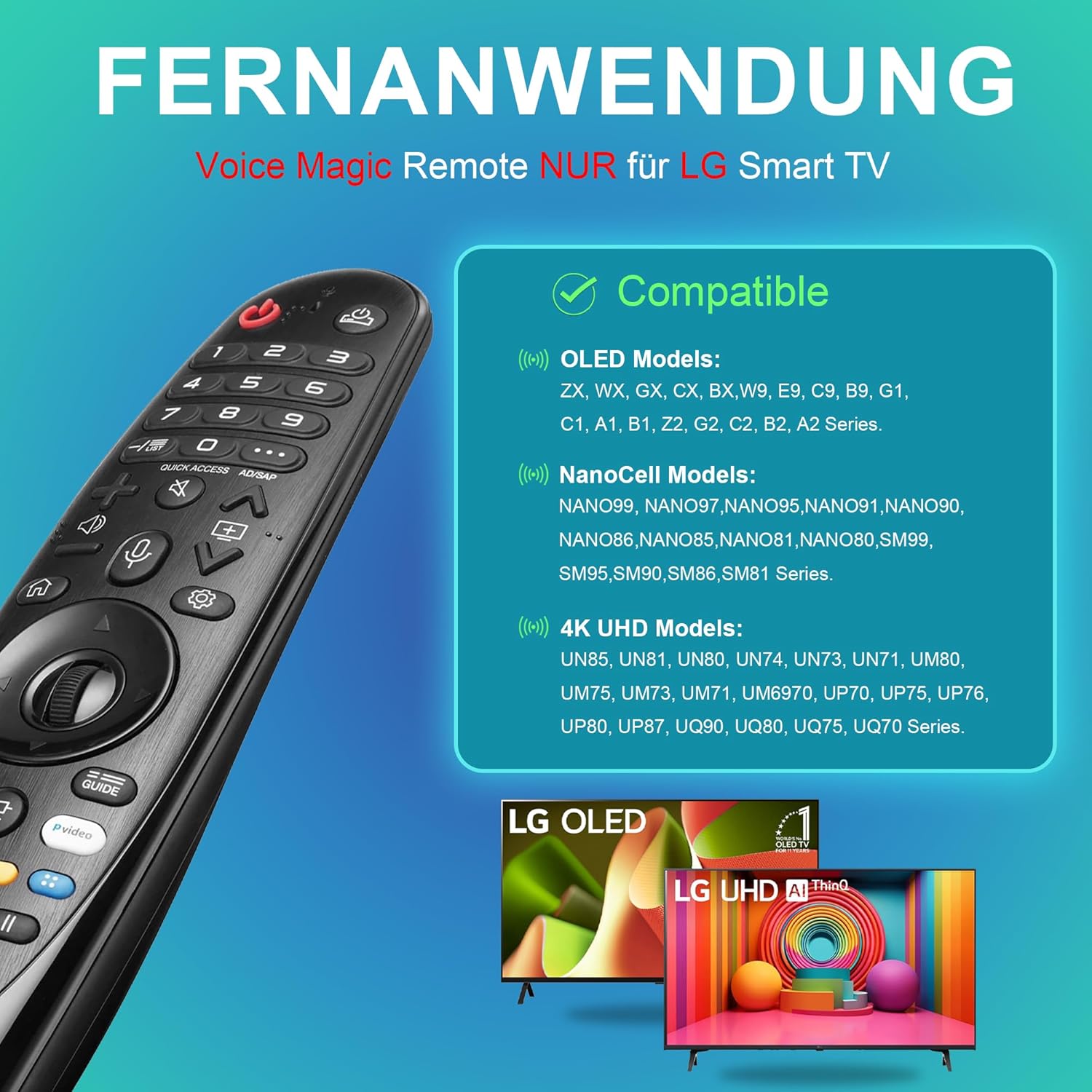 Thumbnail 1 de Ersatz Magic Remote MR20GA mit Sprachfunktion
