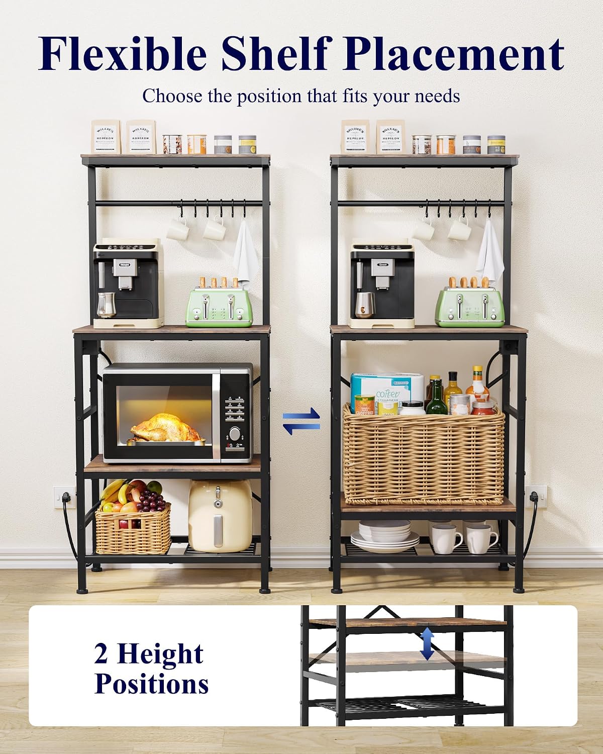 Thumbnail 5 de Kitsure Kitchen Rack, 4-Tier