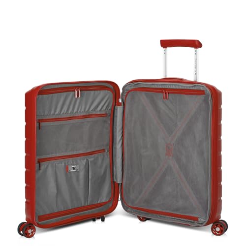 Detalle de Roncato B-FLYING Trolley bagaglio a mano 55x40x20/25 cm Espandibile - Rosso