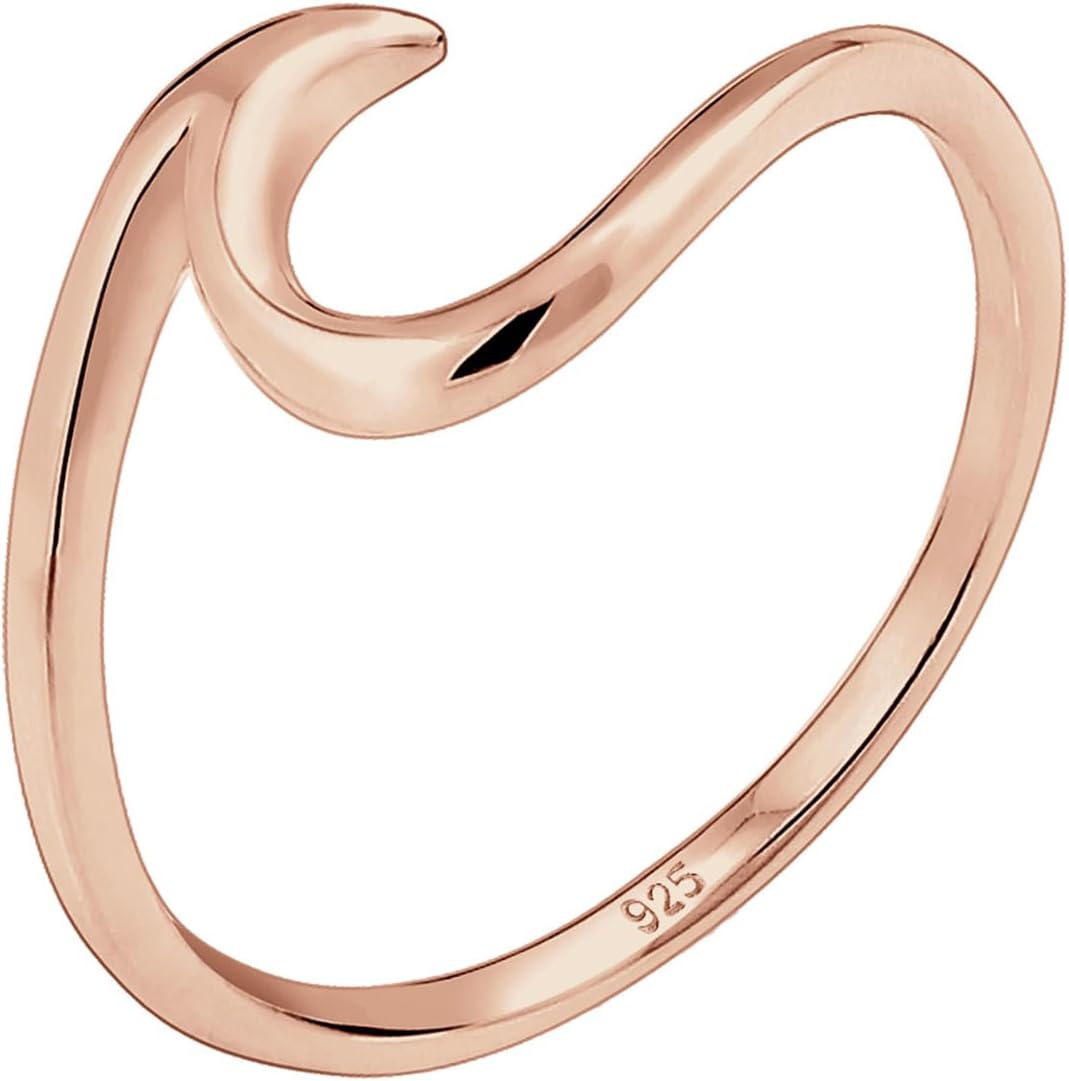 Detalle de Elli Damen Ring Wellenmotiv đ