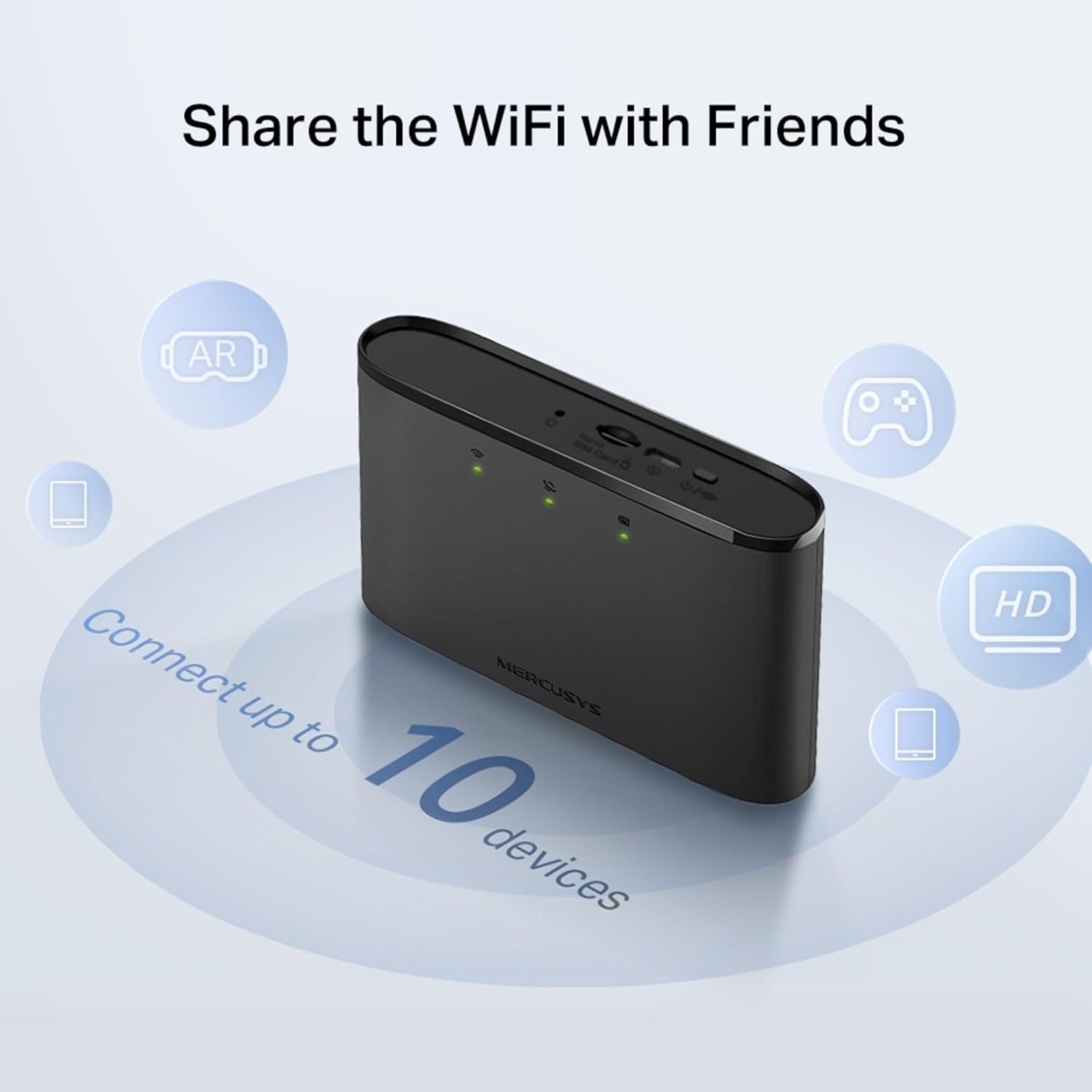 Thumbnail 4 de MERCUSYS MT110 2200mAh portable MiFi
