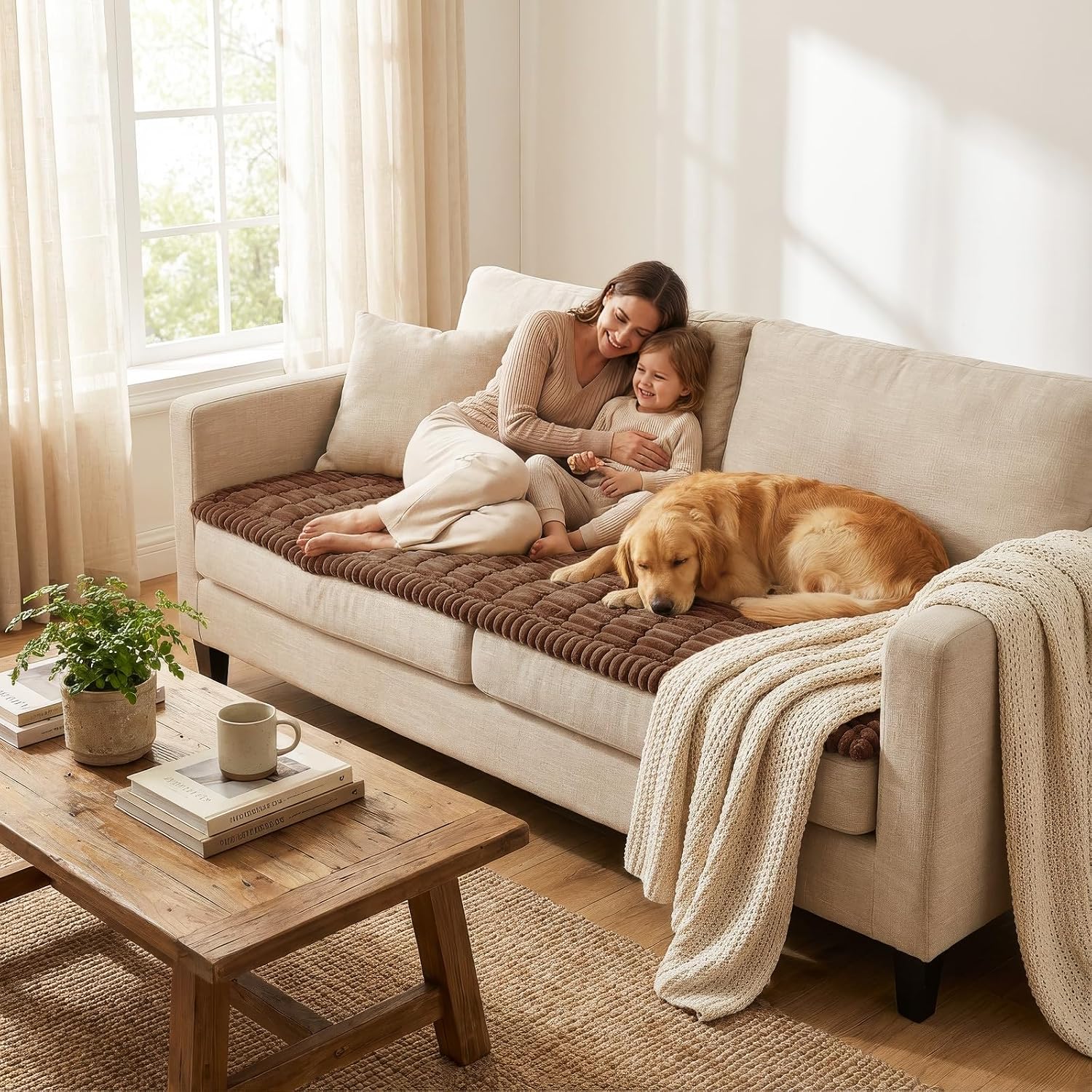 Thumbnail 4 de Smiry Dog Sofa Cover 27.6x59