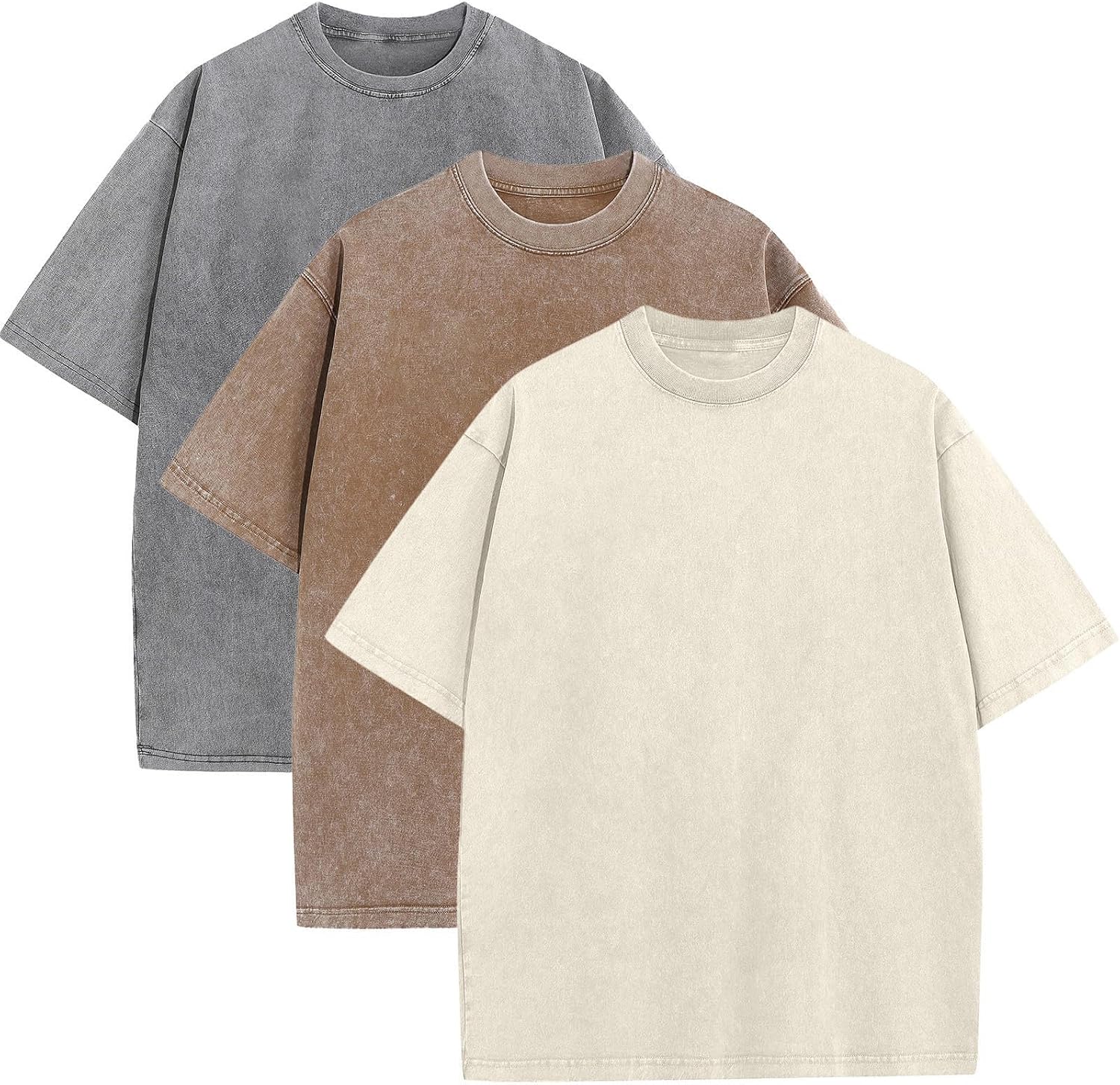 Thumbnail 3 de Men's Oversized Cotton T-Shirt loose fit casual tee