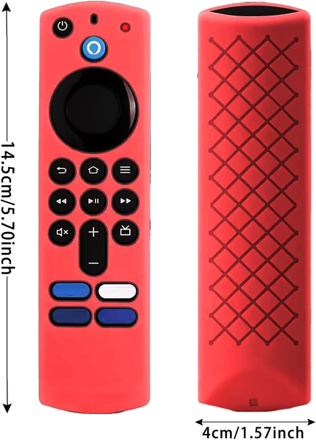 Thumbnail 5 de Silicone Remote Cover Replacement for Smart HD Streaming / 4K Remote (3rd & 4K models) with Lanyard
