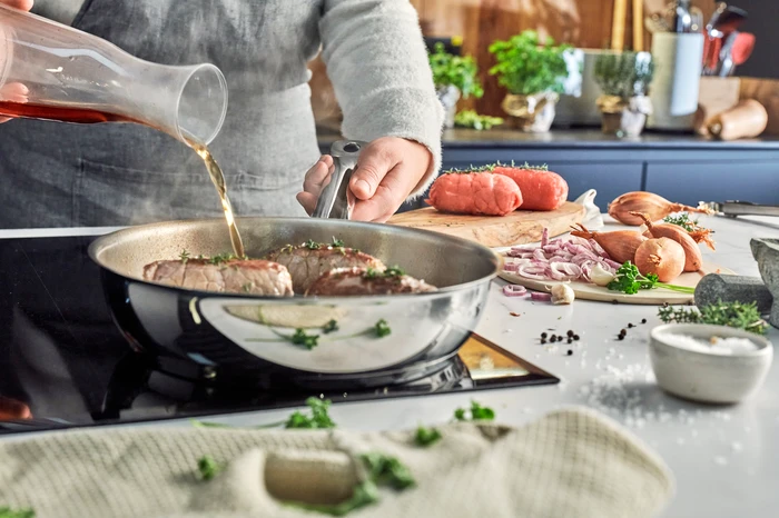 Thumbnail 3 de Demeyere Cosi 3 Edelstahl-Bratpfanne 24 cm