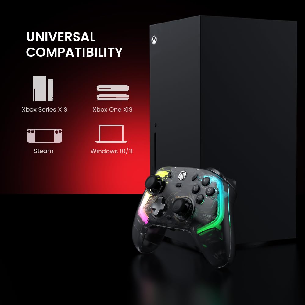 Thumbnail 5 de GameSir Kaleid Controller Transparent Black