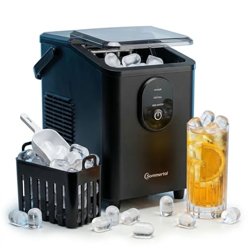 Detalle de Sommertal EM12S Eiswürfelmaschine – 12 kg/24 h, selbstreinigen & leise