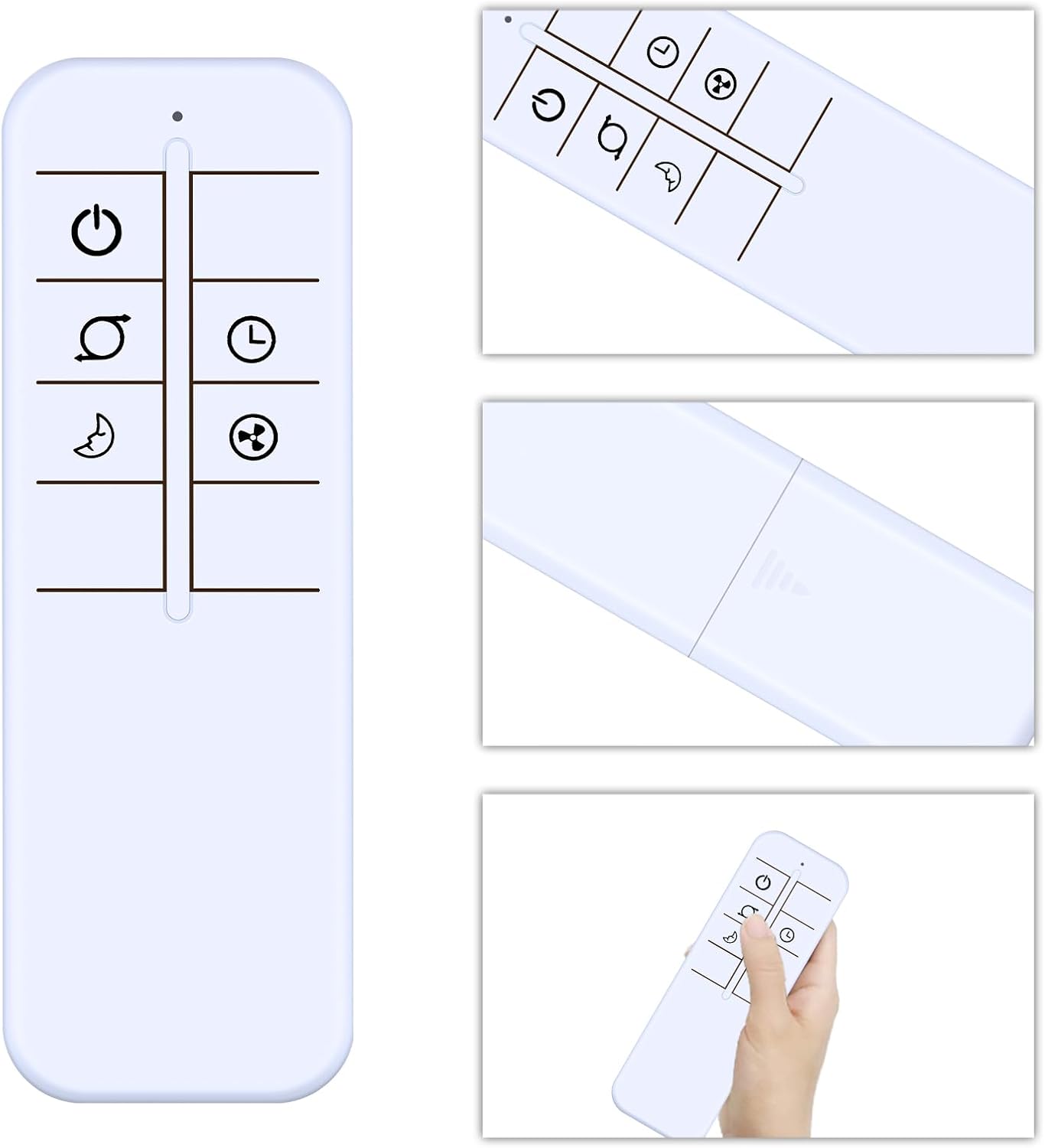 Detalle de TCNOUMT Replacement Remote Control for Lasko Oscillating Pedestal Fan (2033651, 2535)