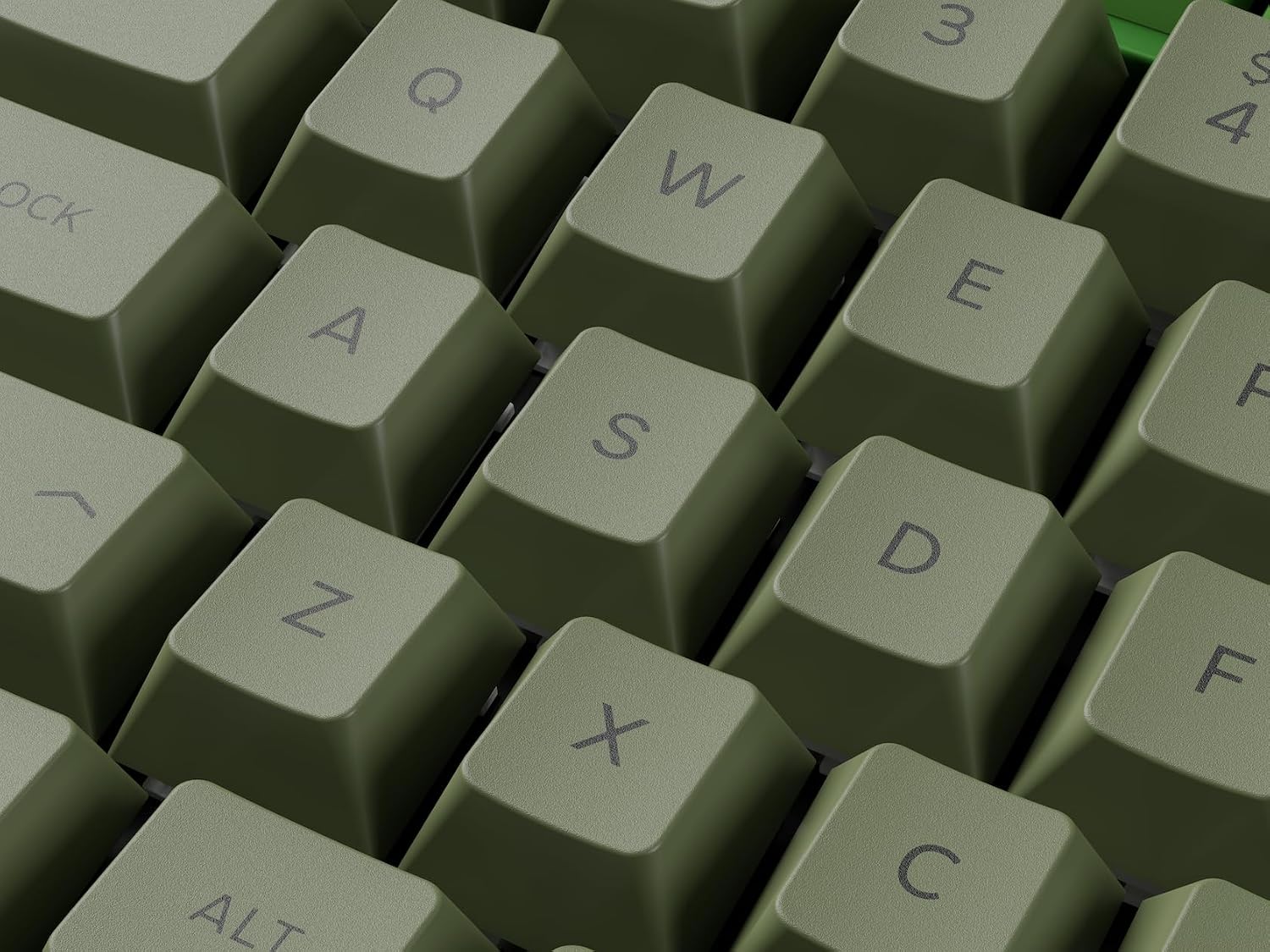 Detalle de Glorious GPBT-Keycaps 115x Cherry-Profil – PBT, robust, lesbarer Schriftzug, ISO/US Layouts