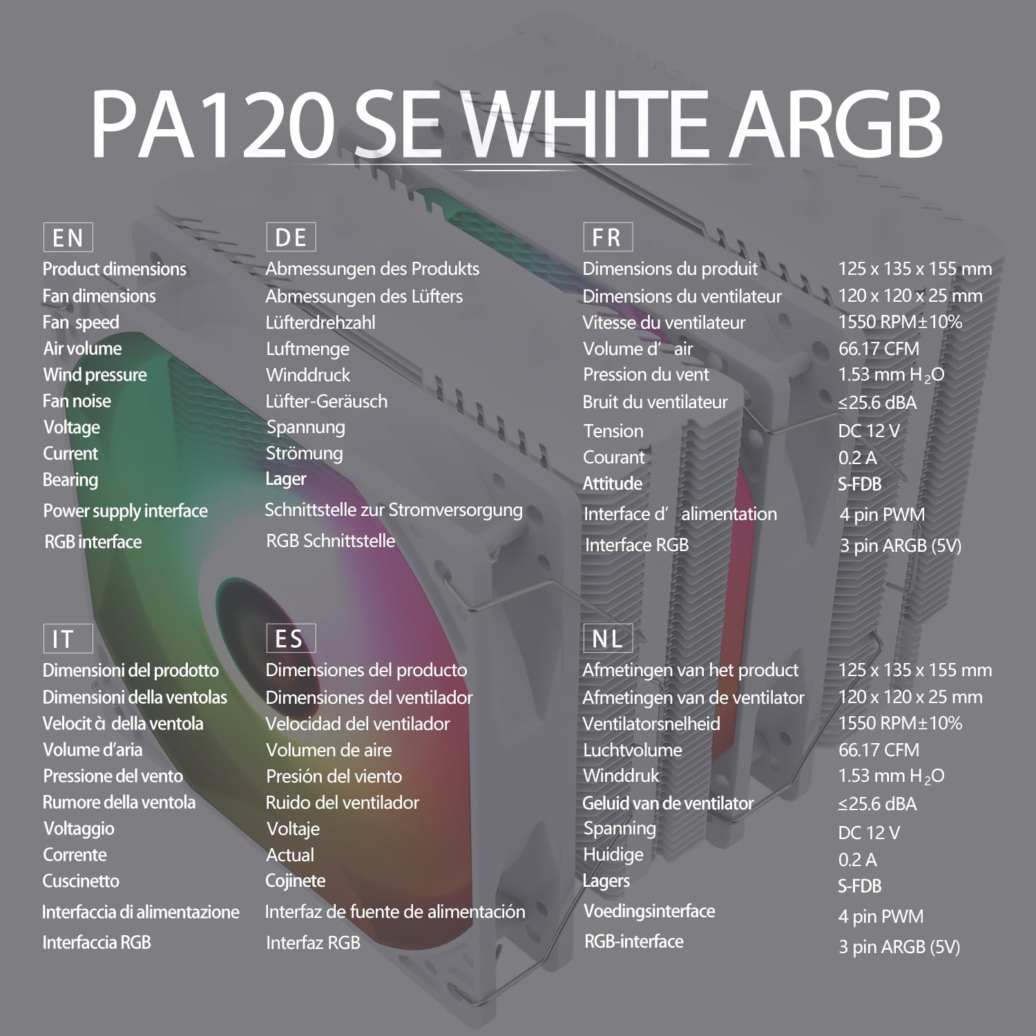 Detalle 2 de TR-Thermalright Peerless Assassin 120 SE ARGB