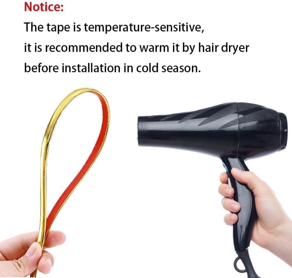 Thumbnail 6 de Moulure décorative PVC 13 mm, 5 m noire