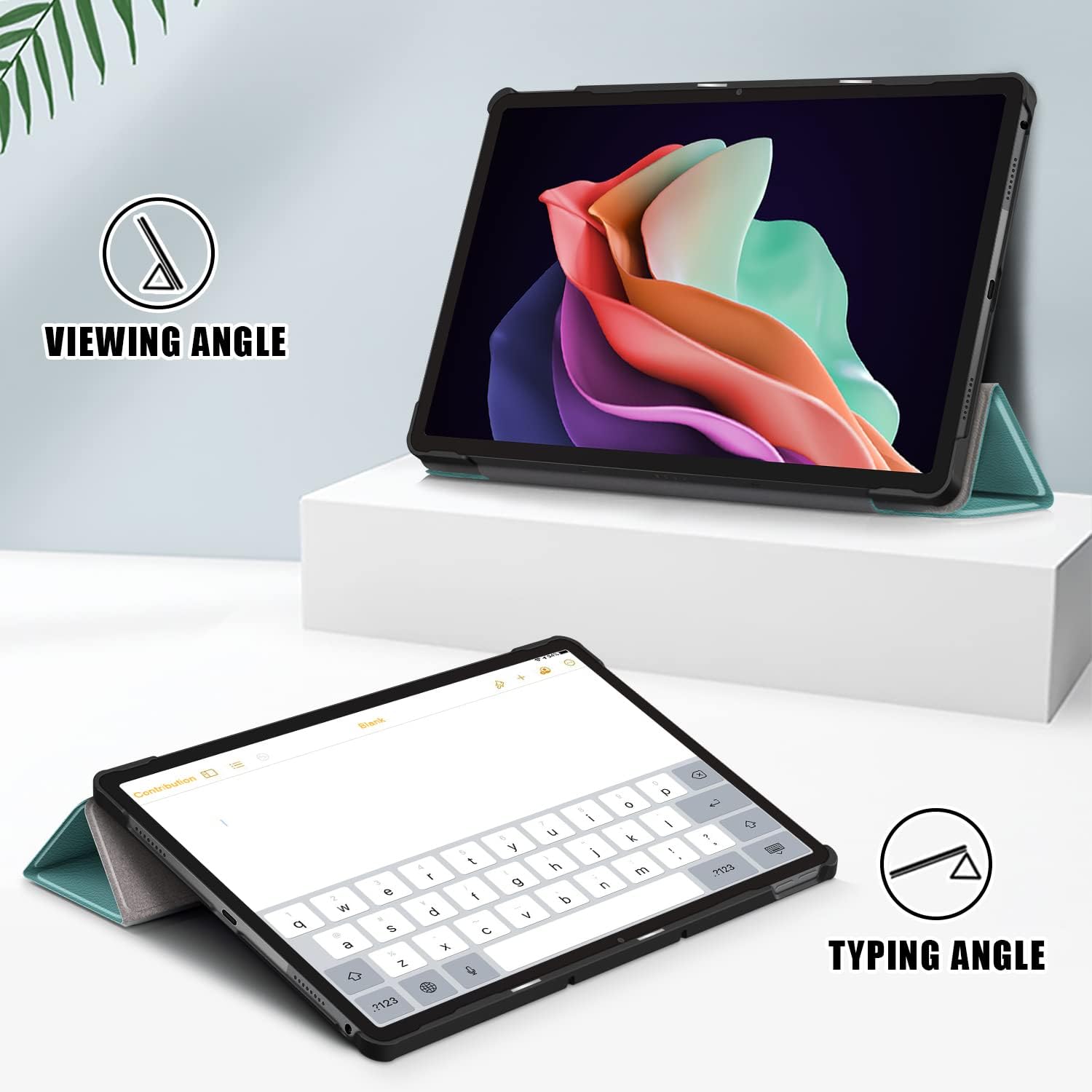 Detalle 2 de Acelive Hülle für Lenovo Tab P11 (2. Gen) 11,5 Zoll – Schutzcase mit Sleep/Wake, Standfunktion und Stylus Pen
