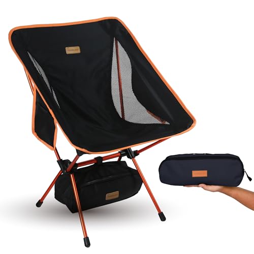 TREKOLOGY Chaise Pliante Camping – chaise légère et robuste, prête en quelques secondes