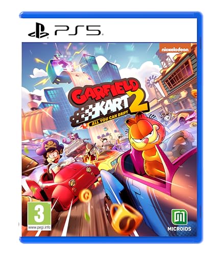 Detalle de Garfield Kart 2 – All You Can Drift para PS5 (MICROÏDS)
