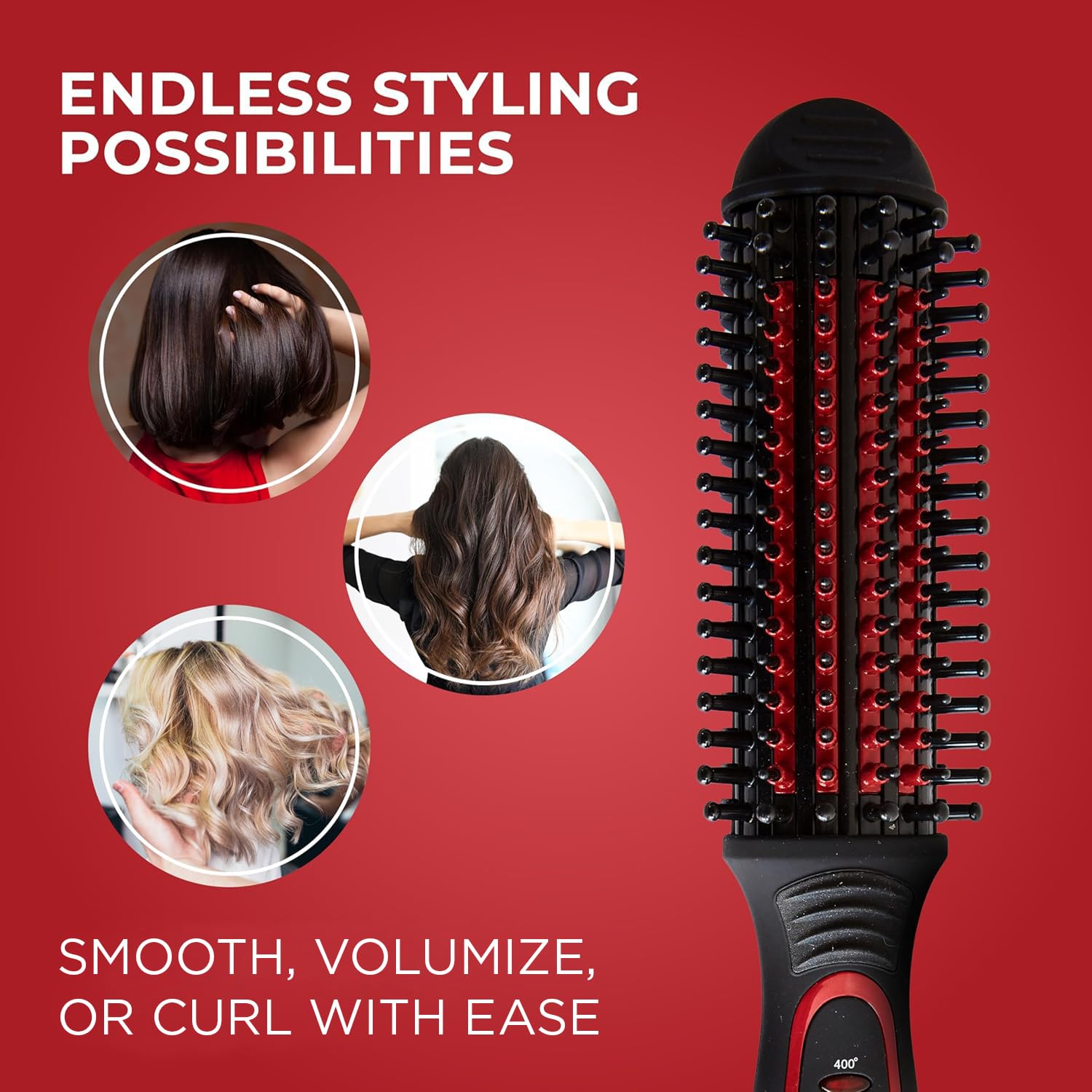 Detalle de FHI Heat Thermal Styling Brush with Tourmaline Ceramic