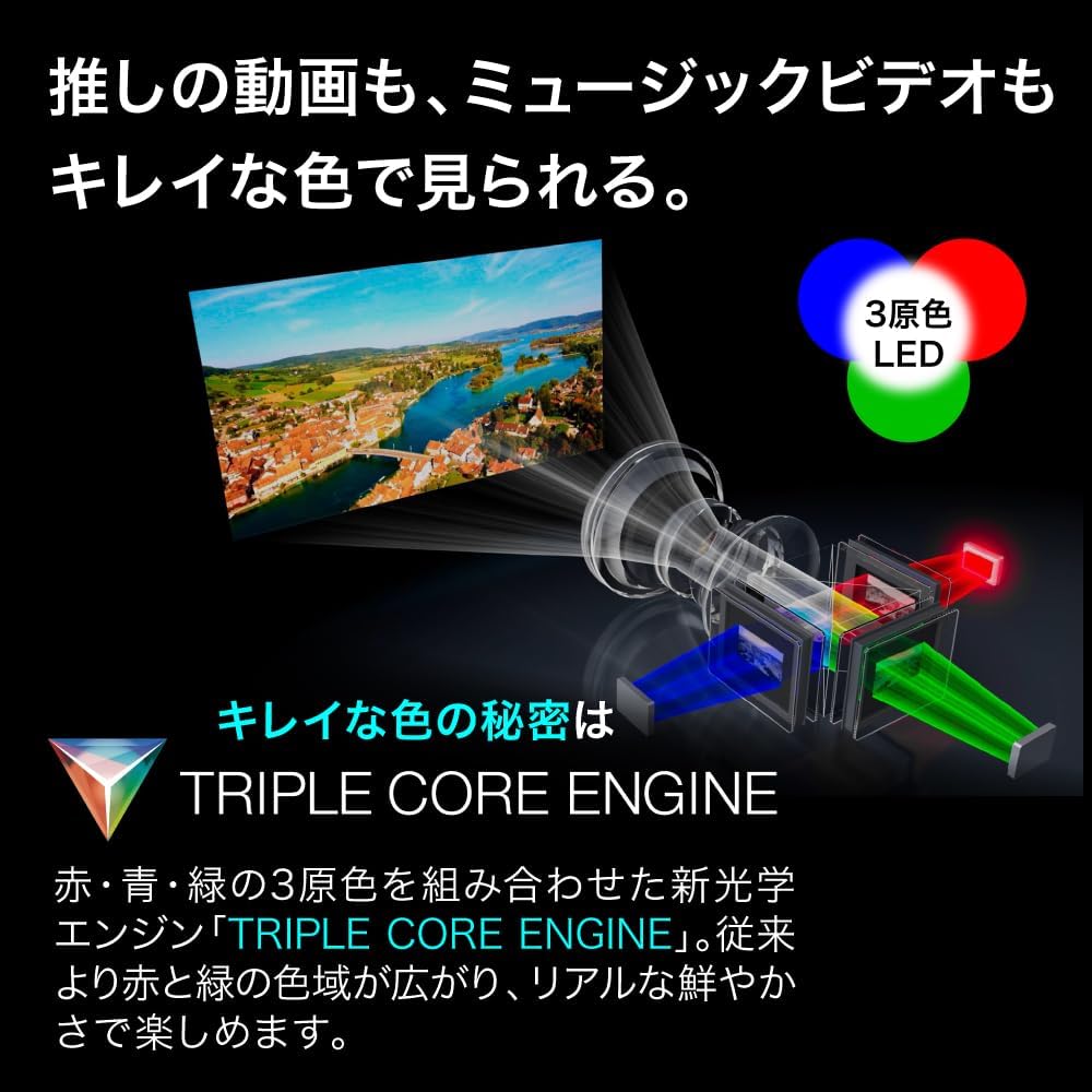 Thumbnail 6 de エプソン EF-61WA Lifestudio Pop 家庭用プロジェクター 700lm・Full HD・Google TV搭載