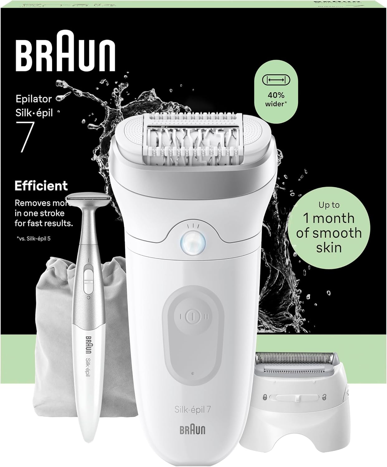 Detalle de Braun Silk·épil 7 7-241, épilation électrique