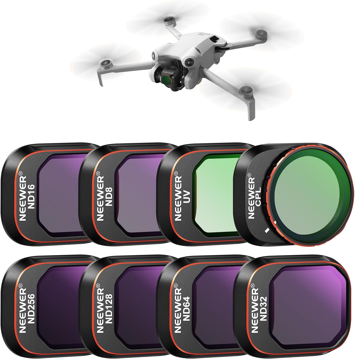 Imagen de NEEWER ND & CPL Filter Set for DJI Mini 4 Pro (8 Pieces) en OfertitasTOP