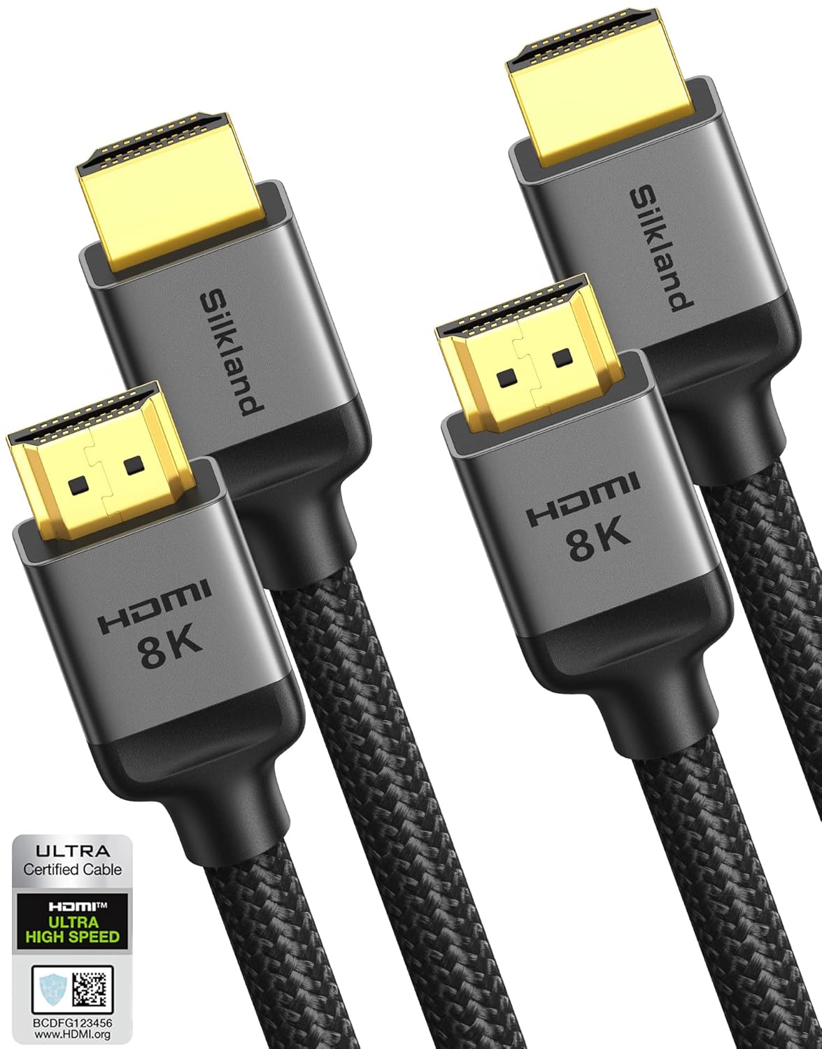 Detalle de Silkland 10K HDMI 2.1 Kabel 1m