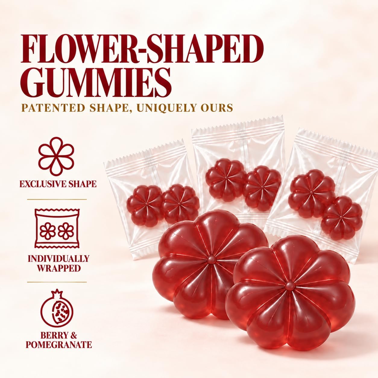 Detalle de DHT Blocker Gummies with Saw Palmetto, Pumpkin Seed Oil, 180 Count
