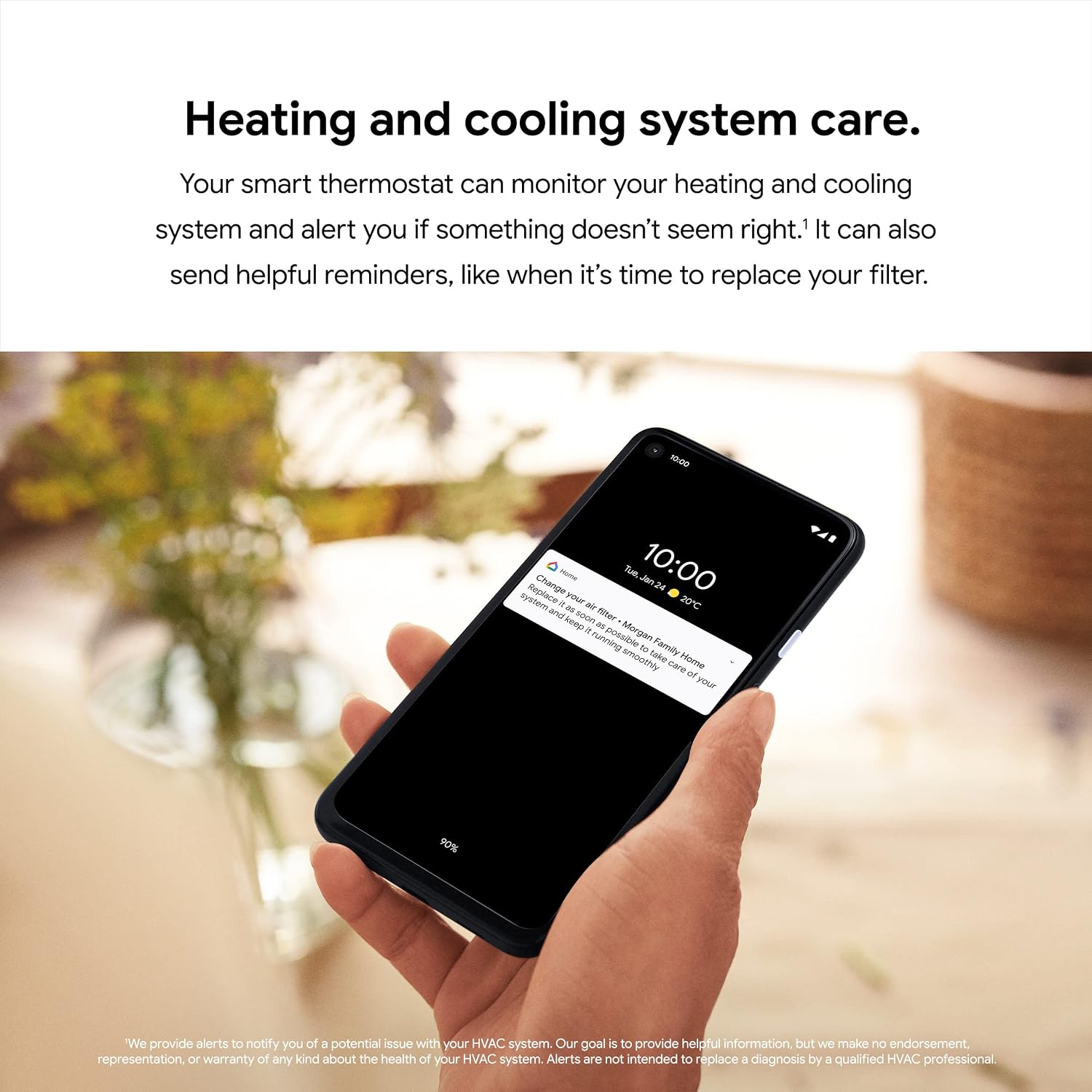 Detalle de Google Nest smart thermostat, Fog