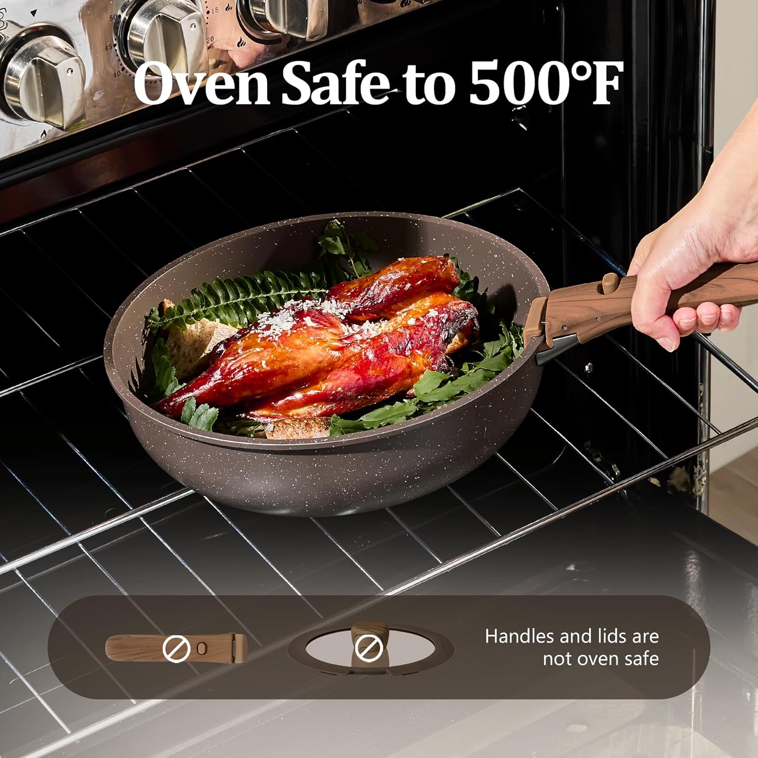 Thumbnail 6 de CAROTE 17PCS Nonstick Cookware Set
