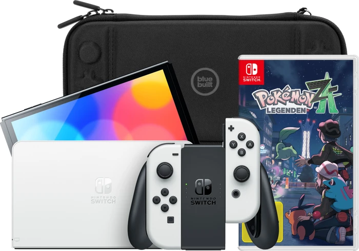 Thumbnail 40 de Nintendo Switch OLED Weiß inkl. Pokémon-Legenden: Z-A und BlueBuilt Schutzhülle