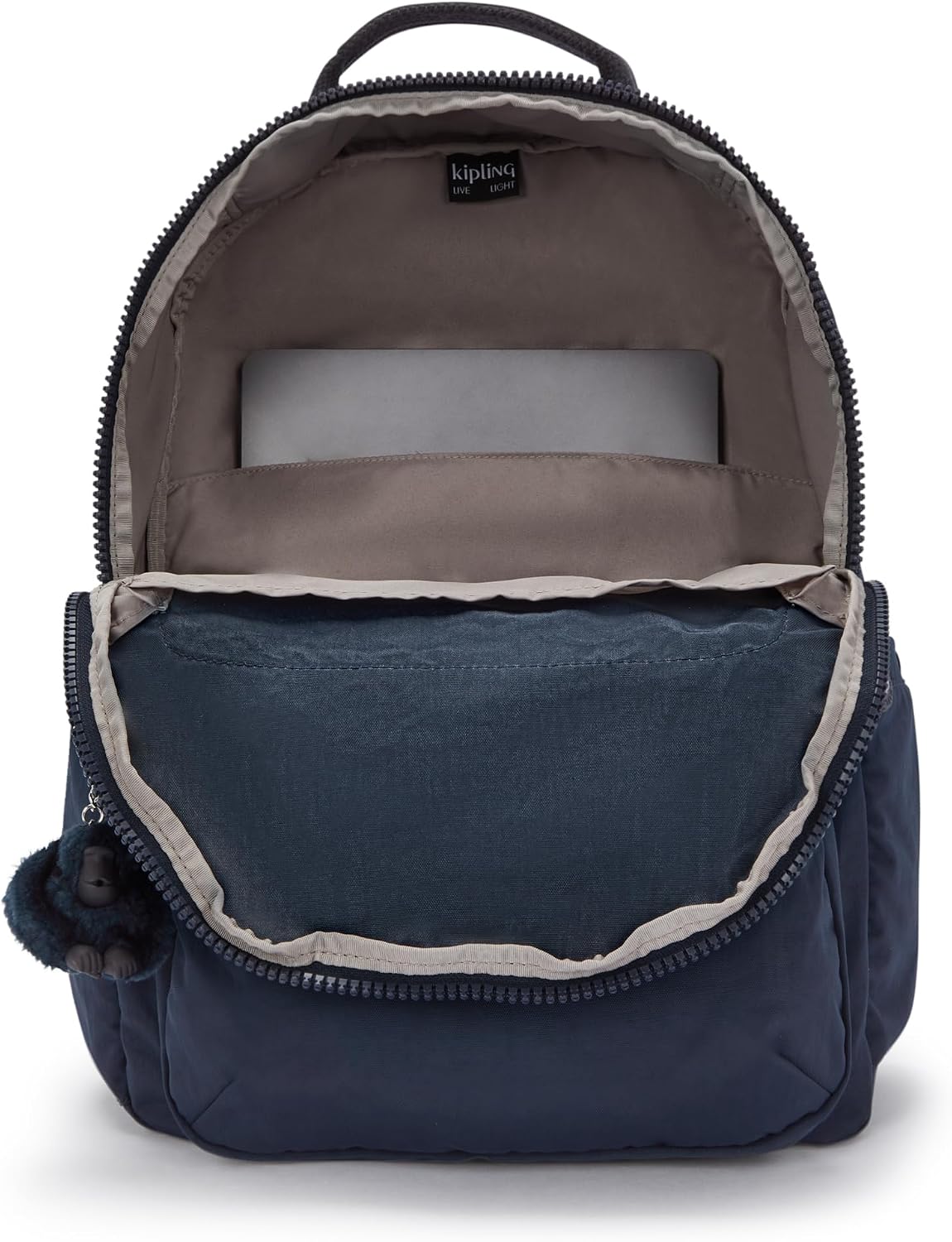 Detalle de Kipling Seoul 27L: mochila para portátil de 15 pulgadas, ligera y resistente al agua
