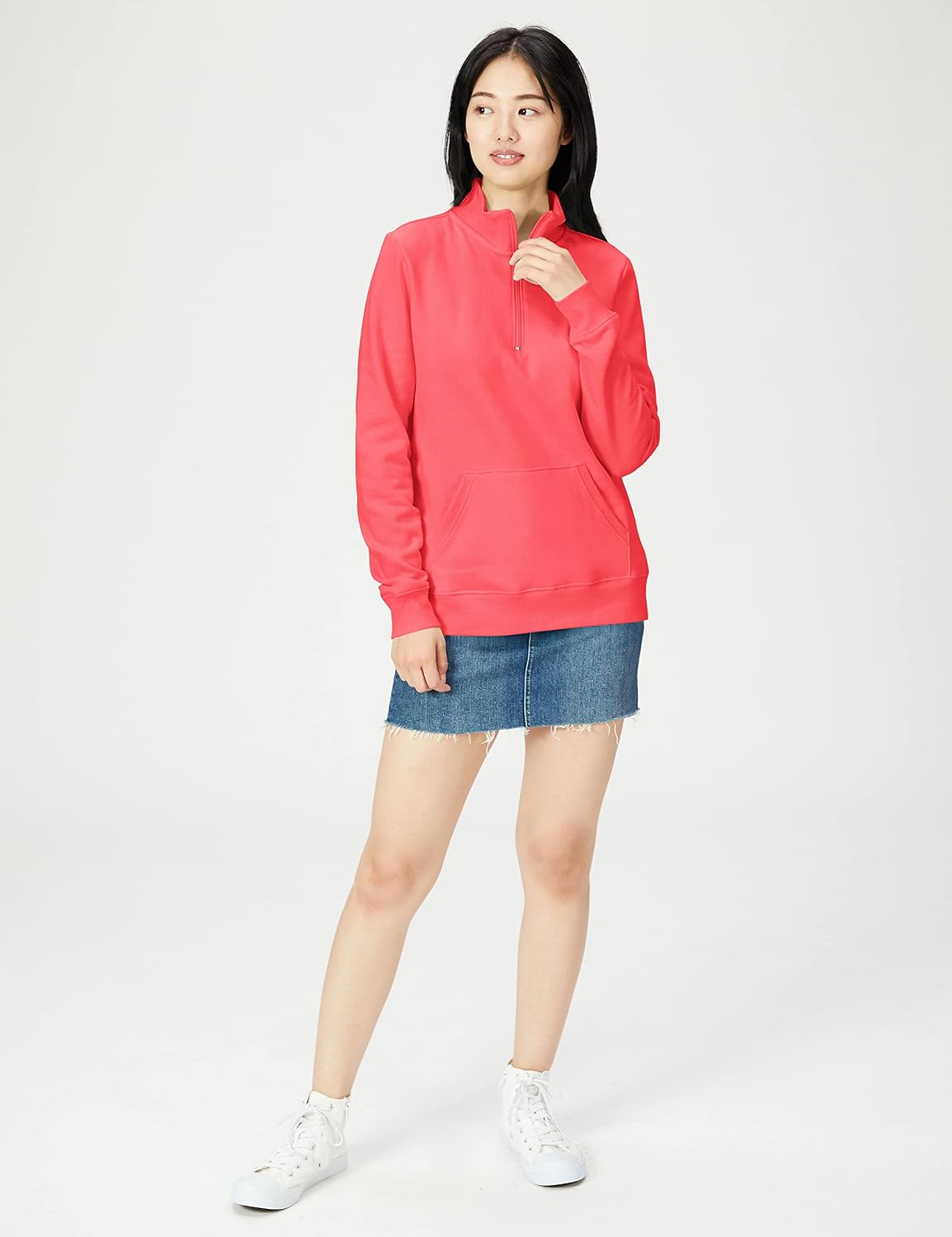 Detalle 2 de Amazon Essentials fleece quarter-zip sweatshirt