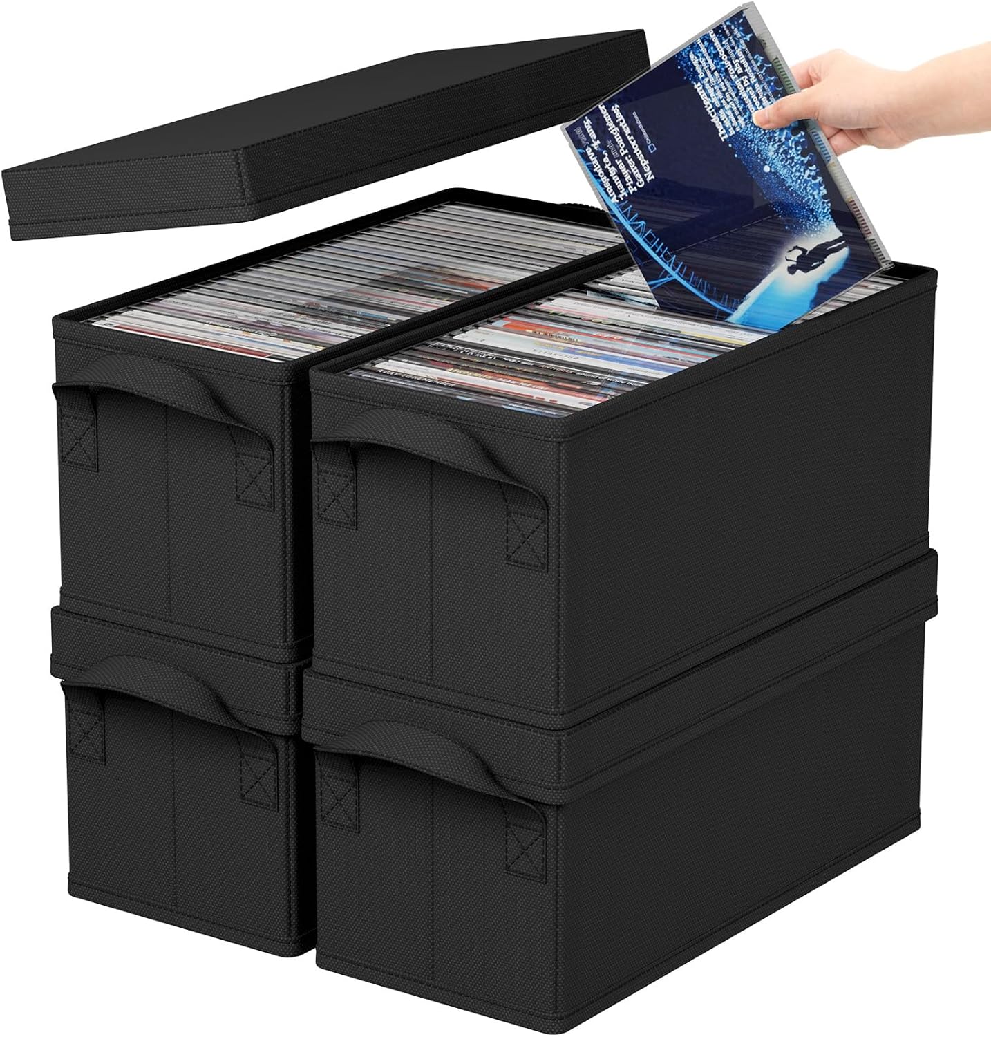 Lifewit DVD Aufbewahrungsbox 100 DVDs