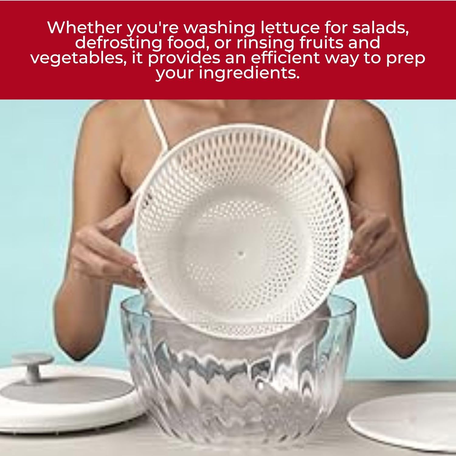 Thumbnail 4 de Guzzini Spin e Store Kitchen Active – Ensaladera con Tapa 🥗