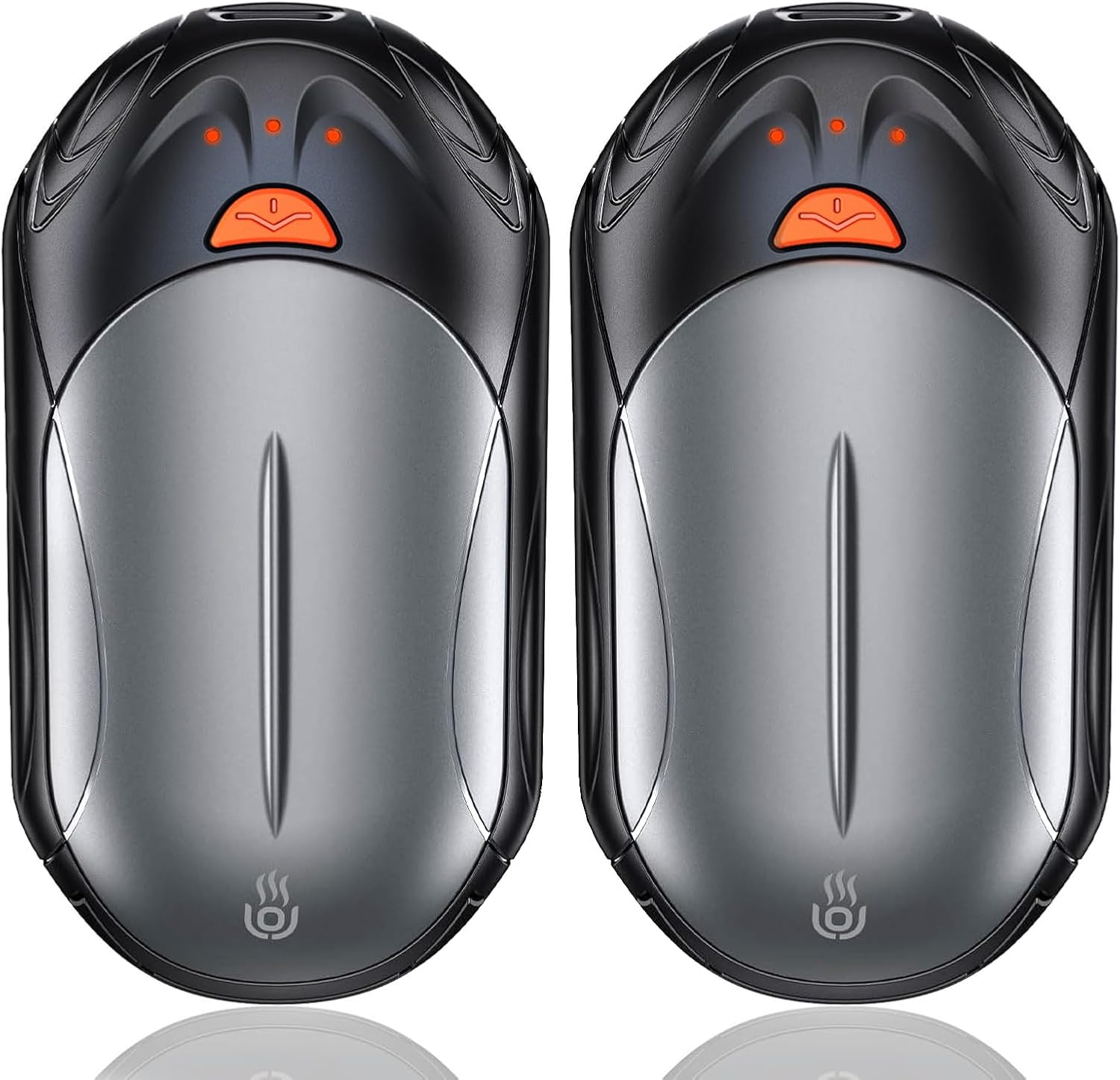 OUTJUT 2-Pack Rechargeable Hand Warmers 6000mAh