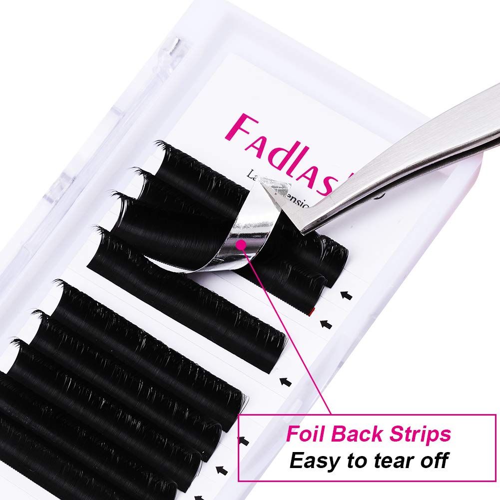Detalle de Lash Easy Fanning Selbstaufbaufächernde Wimpern (Volumen) – Curl C, 0,05 mm