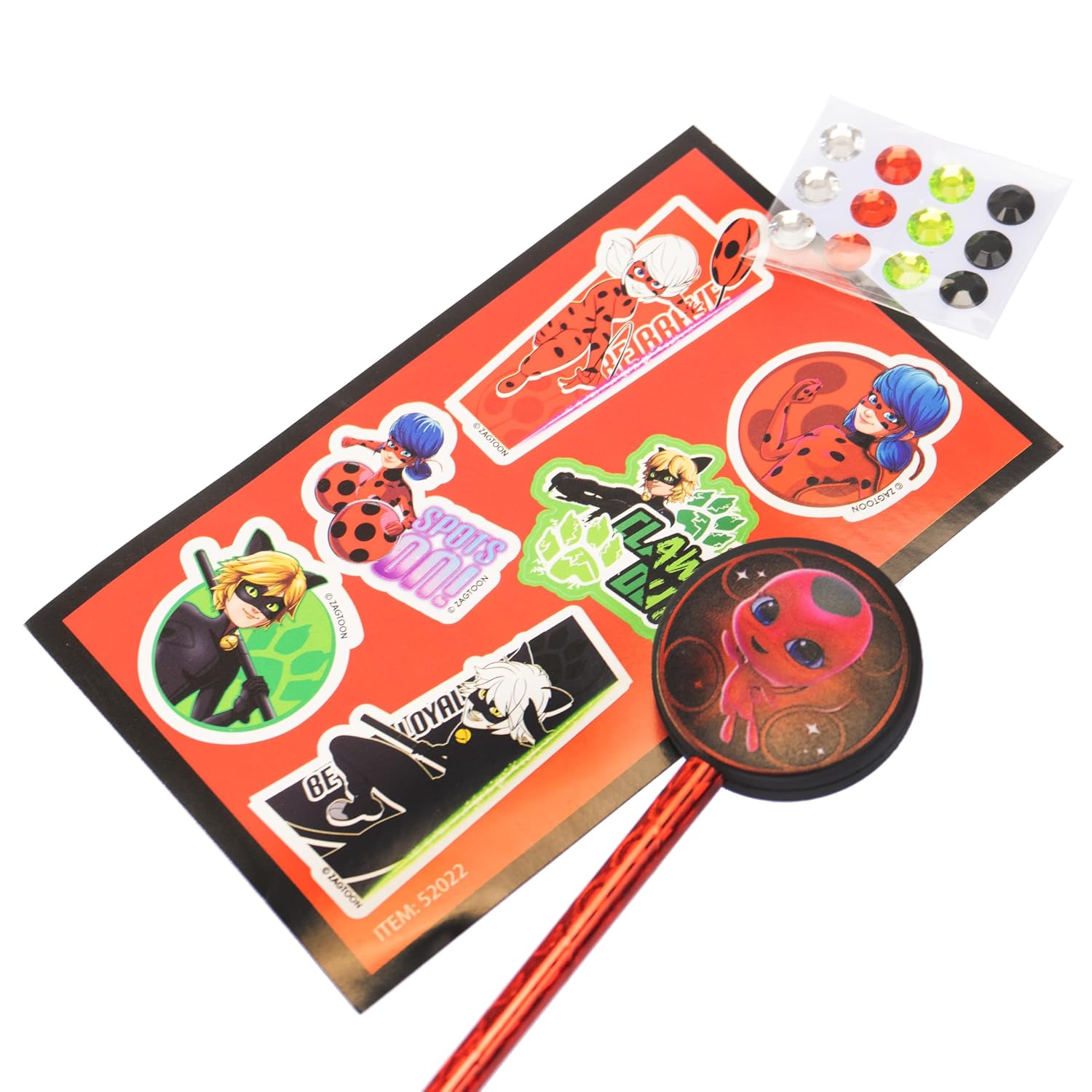 Thumbnail 6 de Nice Group Miraculous Notebook – pamiętnik z naklejkami, długopisem i klejnotami
