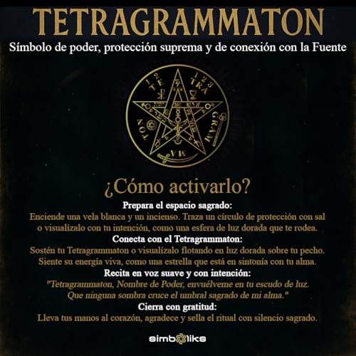 Thumbnail 2 de Simboliks Tetragrammaton pulsera protección
