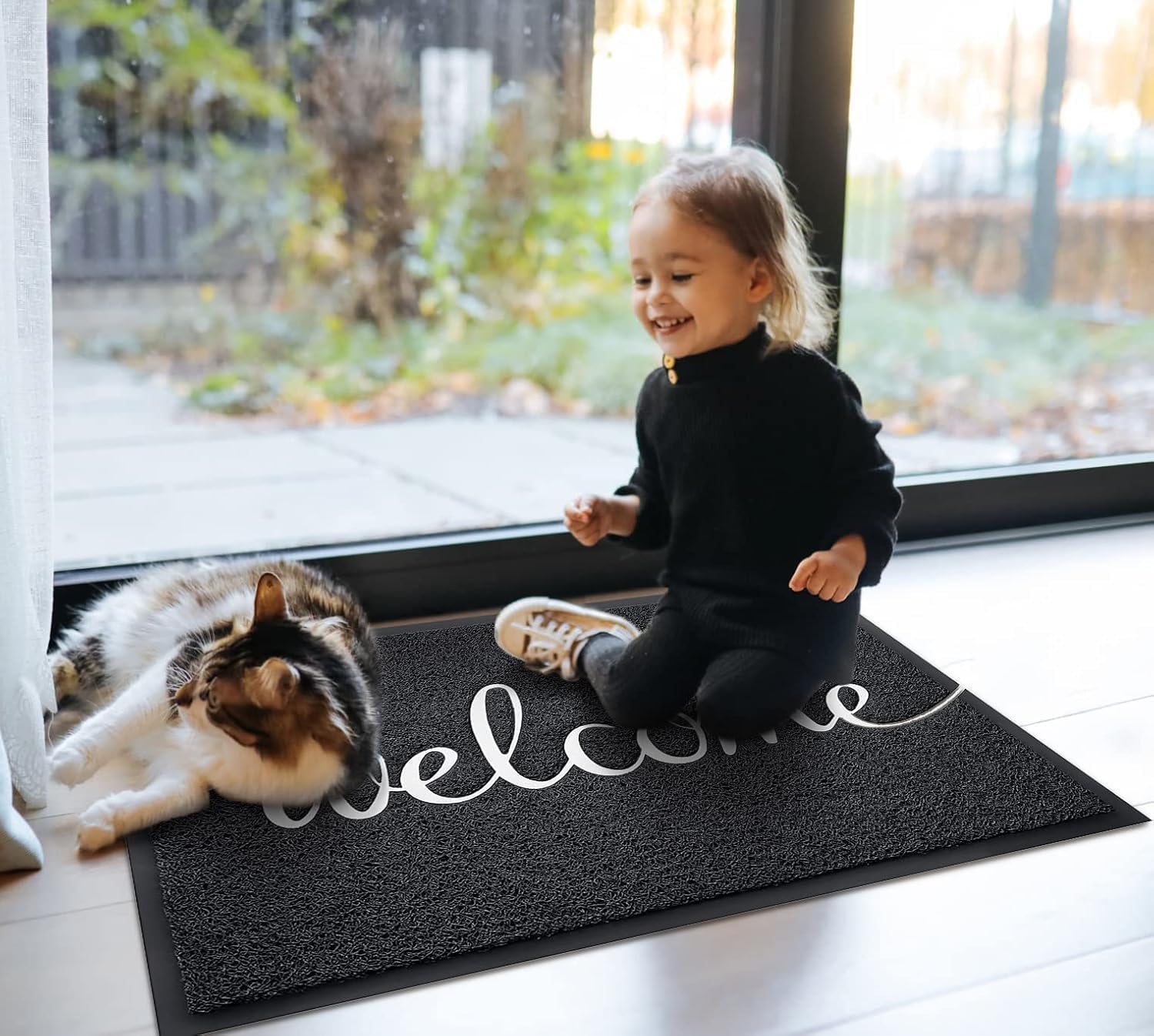 Detalle 2 de EARTHALL Door Mat 3-Pack 30"x17.5" welcome rug