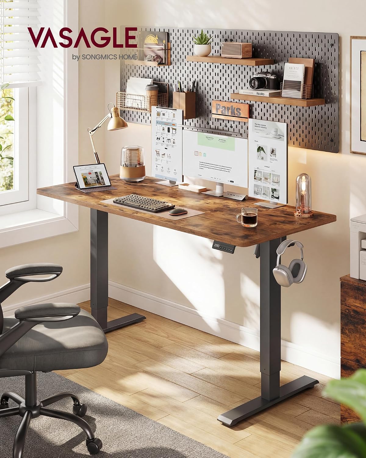 Detalle 2 de VASAGLE LSD314KD01 Standing Desk
