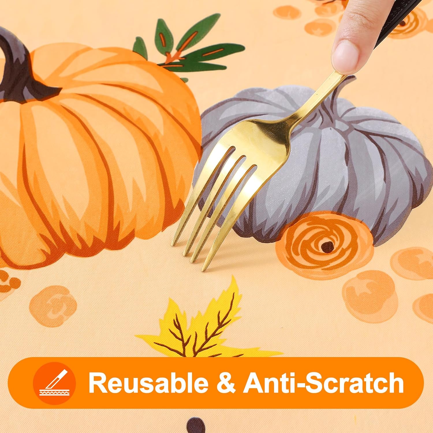 Thumbnail 4 de Smiry Vinyl Tablecloth 60 × 84 in.