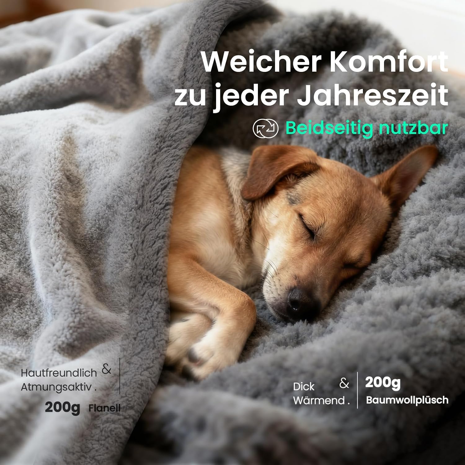 Detalle 2 de Mora Pets wasserdichte Hundedecke extra dick