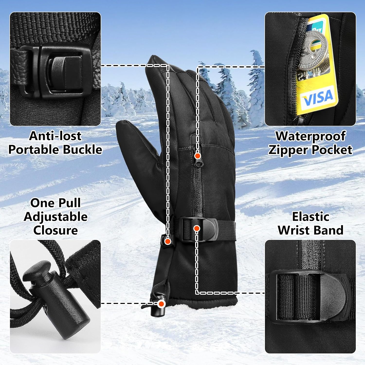 Thumbnail 3 de Odtmger Ski Gloves