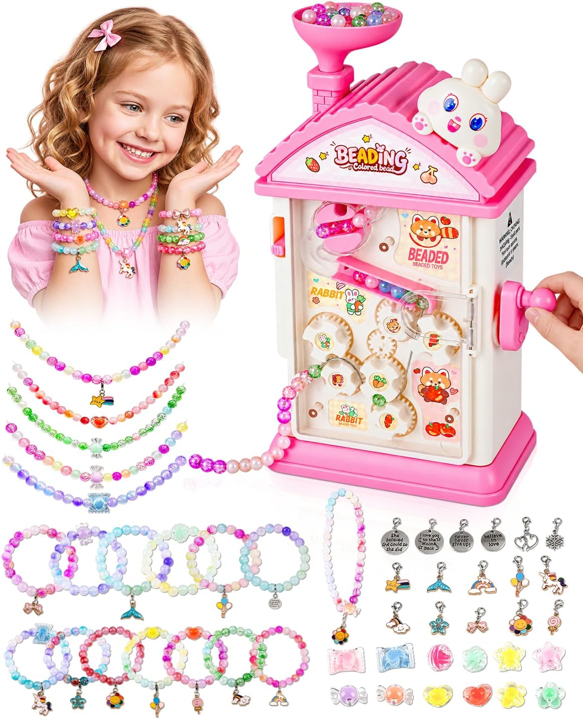 Detalle de Aywewii Bracelet Making Kit with 28 Charms