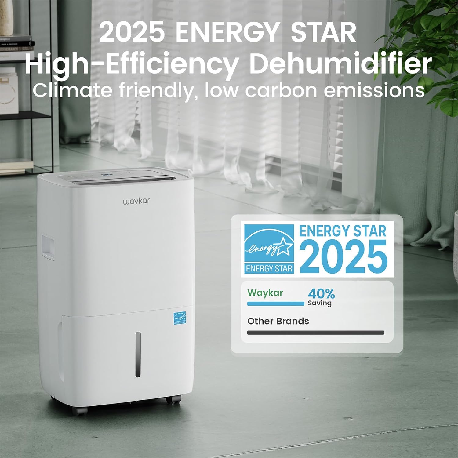 Detalle de Waykar 80-pint dehumidifier