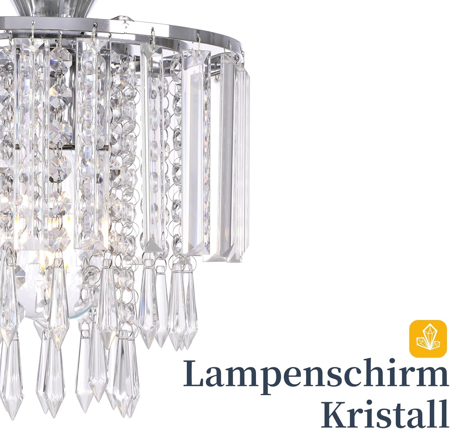 Thumbnail 3 de FRIDEKO HOME Deckenlampe Schwarz – Industrialer Charme mit E27-Fassung (Ø 30 cm)