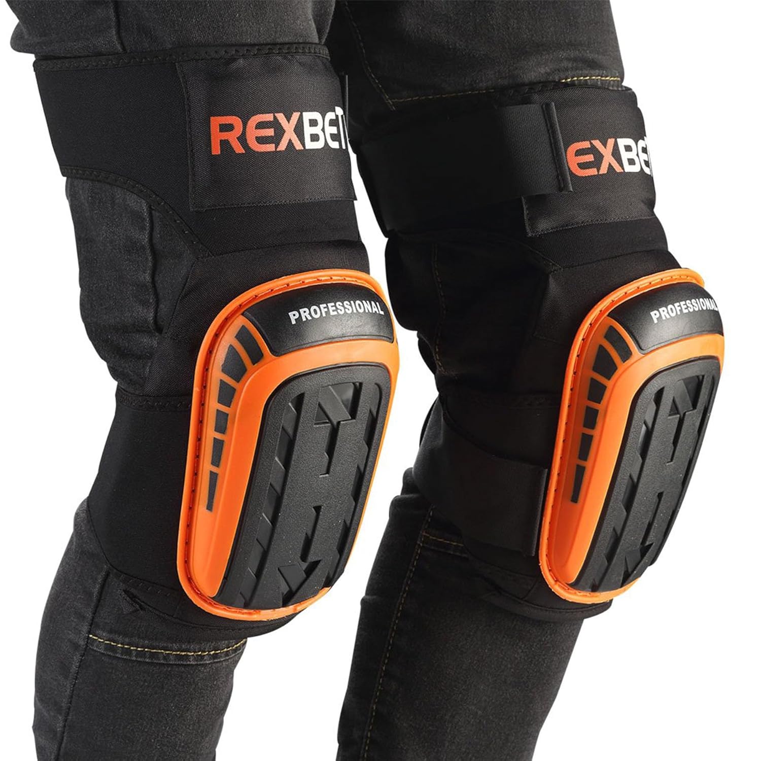 Thumbnail 6 de REXBETI Anti-Slip Construction Knee Pads with Gel and Foam Cushioning