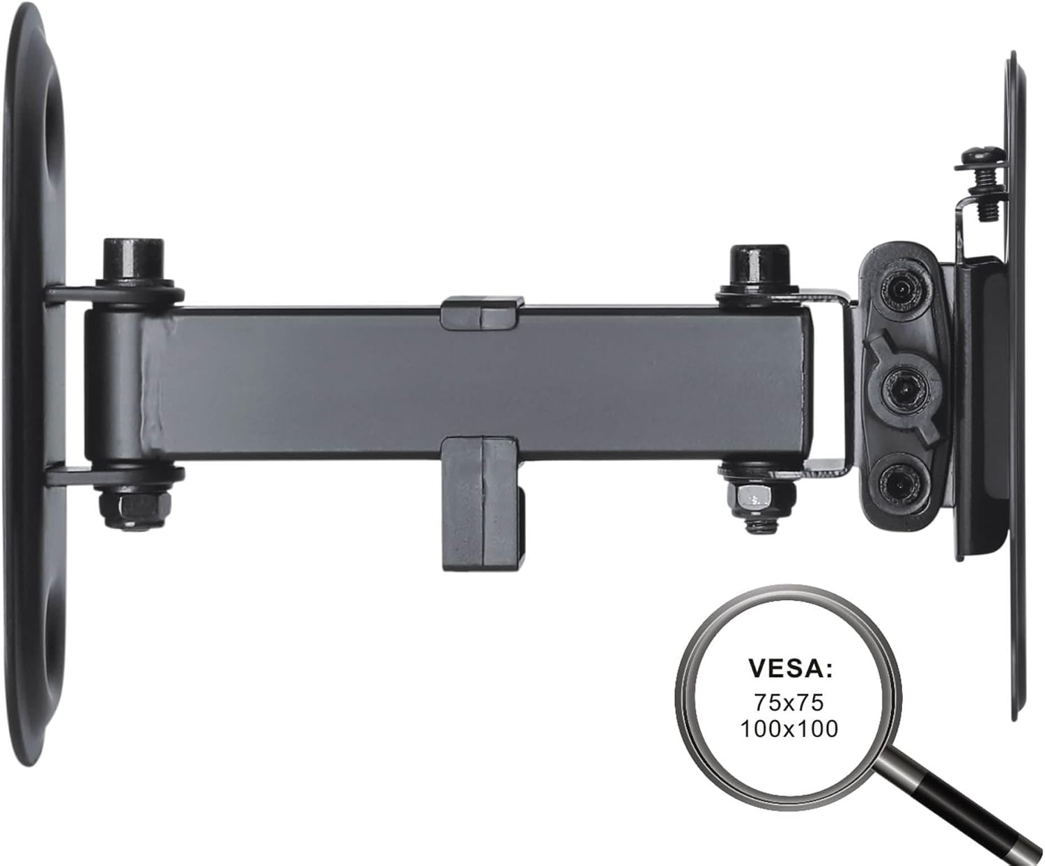 Detalle de PureMounts FM11-100 Wandhalterung für TV-Geräte 33–69 cm (13–27 Zoll) | VESA 100x100