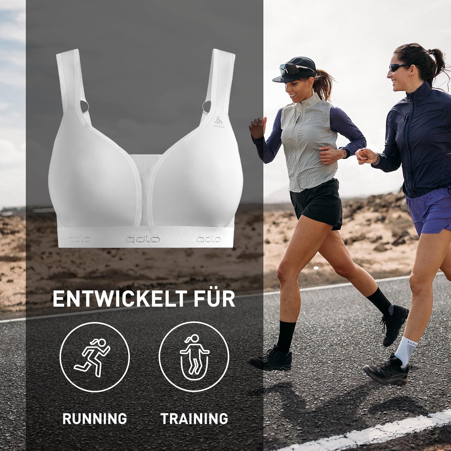 Thumbnail 3 de Odlo Sport BH Padded High I Damen-Sports-BH mit starkem Halt